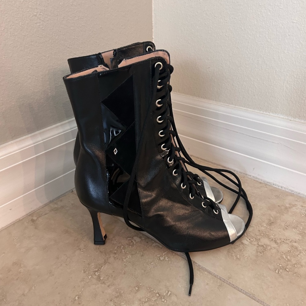 Laduca open toe dance heel- special edition